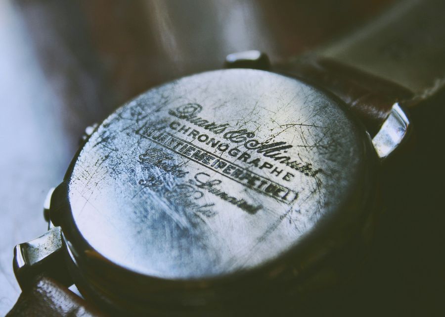 Watch Case-Back Engraving
